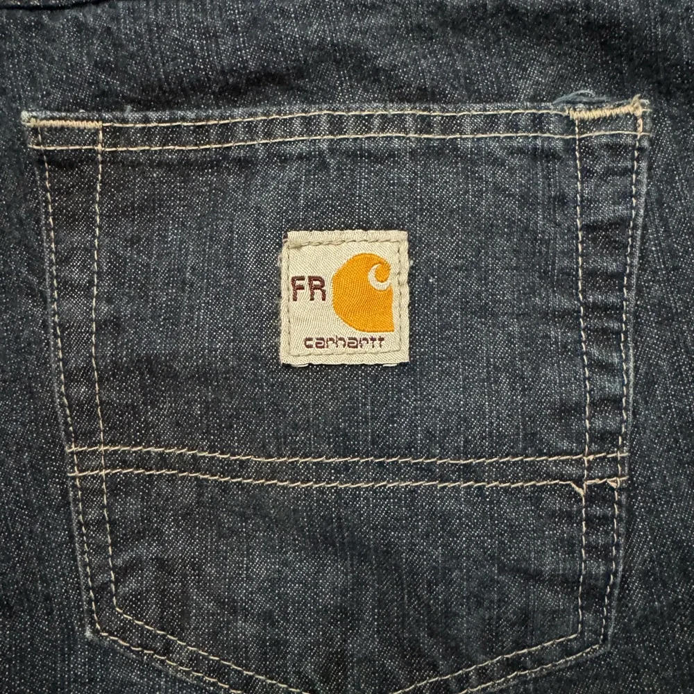Carhart Flame Resistant‎ Jeans FR Cat 2 NFPA 2112 Men’s Size 52x32 Denim 280-83